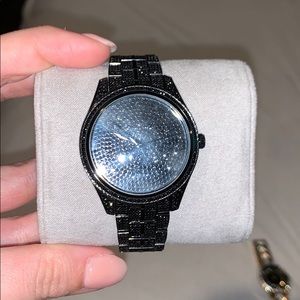 Michael kors swarovski crystal watch
